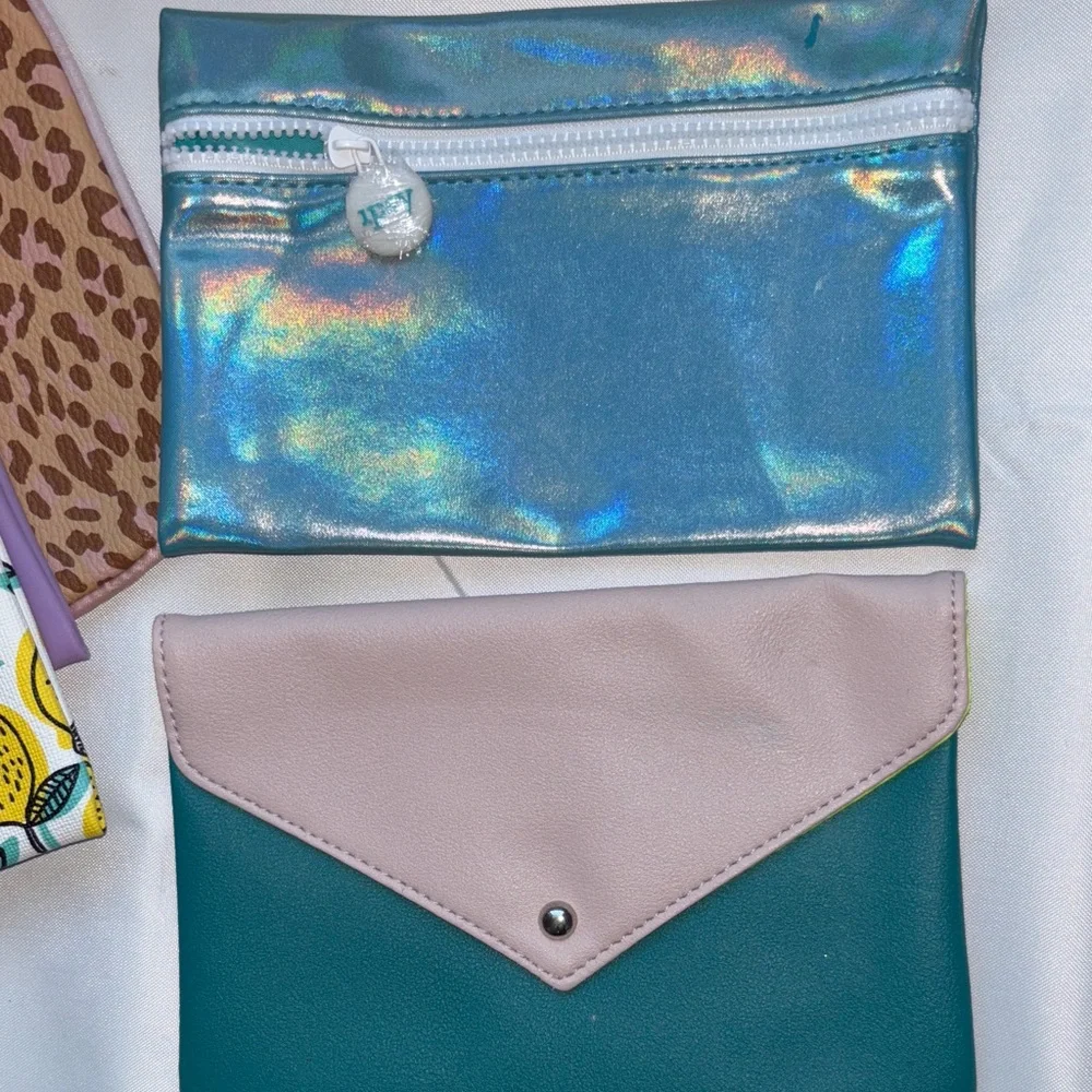 ipsy Makeup Bags Collection 10 bags Vibrant Colors